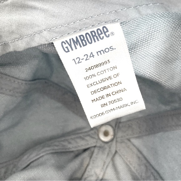 Gymboree Blue Baseball Cap Size 12/24 Months - Picture 7 of 8